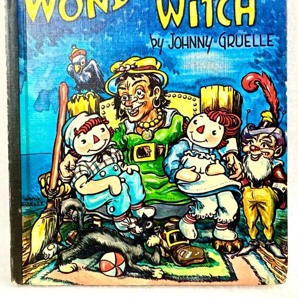 Raggedy Ann And The Wonderful Witch - Hardcover Classic Children's Book (1961) - Picture 2 of 10